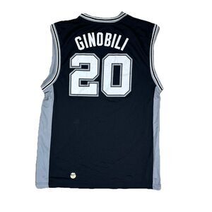 Adidas NBA San Antonio Spurs Manu Ginobili 20 (no front) Jersey Mens Medium